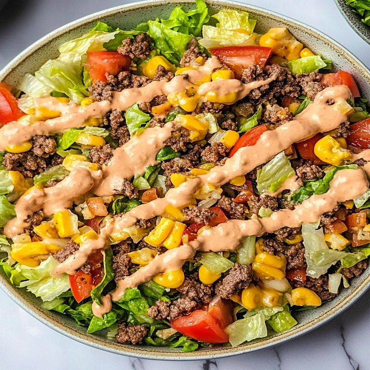 Big Mac Salad Recipe