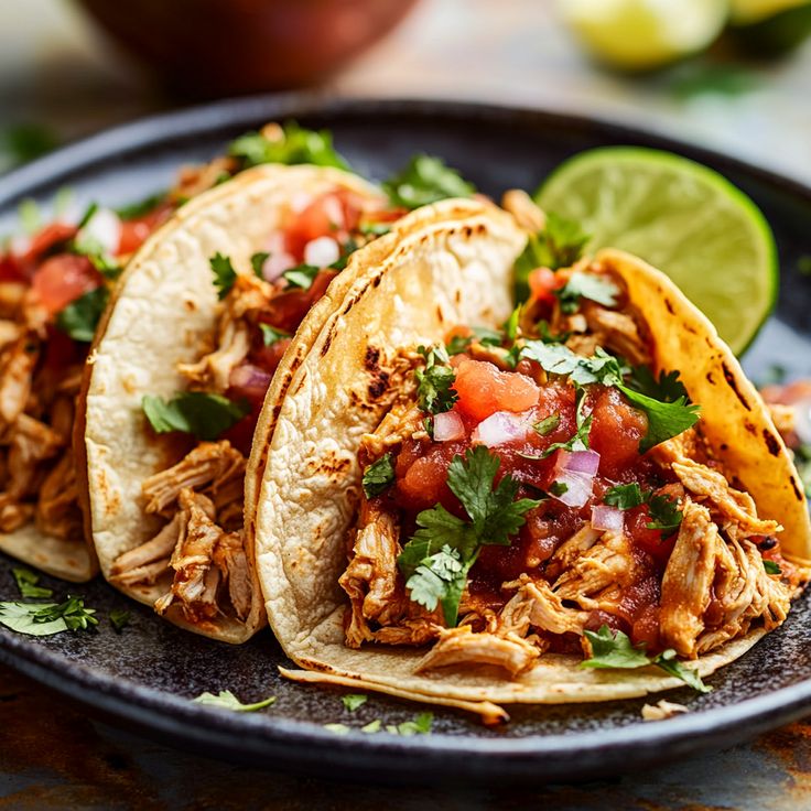 Easy Chicken Tacos