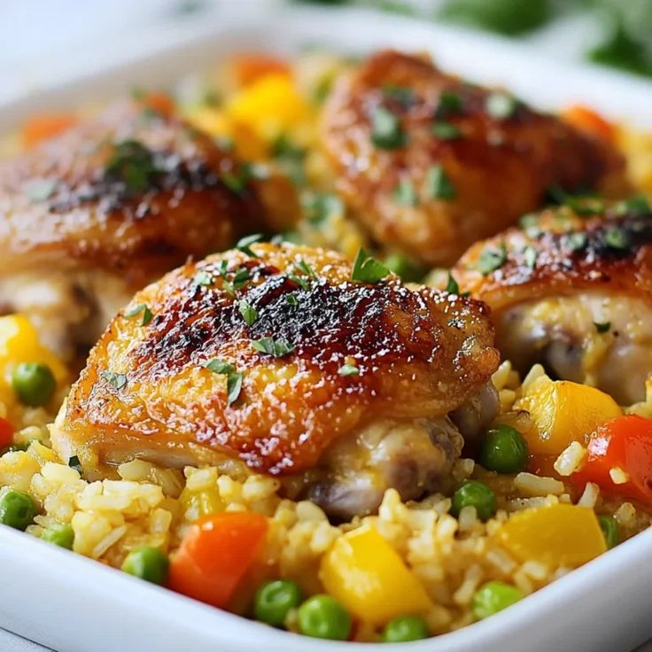 Ultimate Chicken and Rice Bak