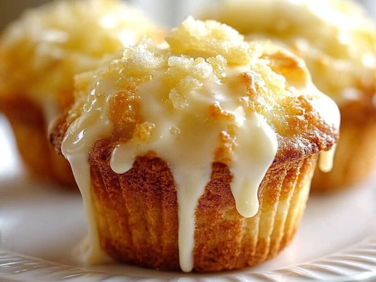 Luscious Lemon Cream Cheese Muffins