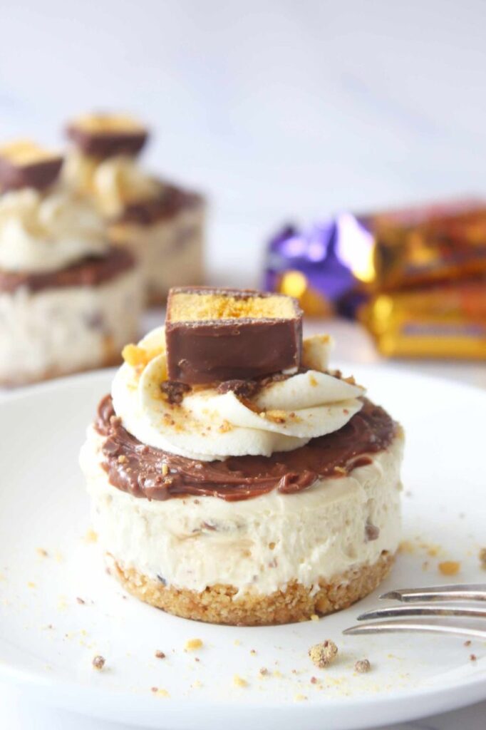 Chocolate Crunchie Cheesecake