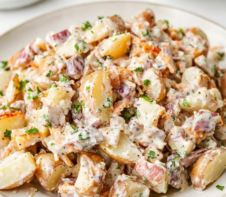 Delicious Steakhouse Potato Salad Recipe