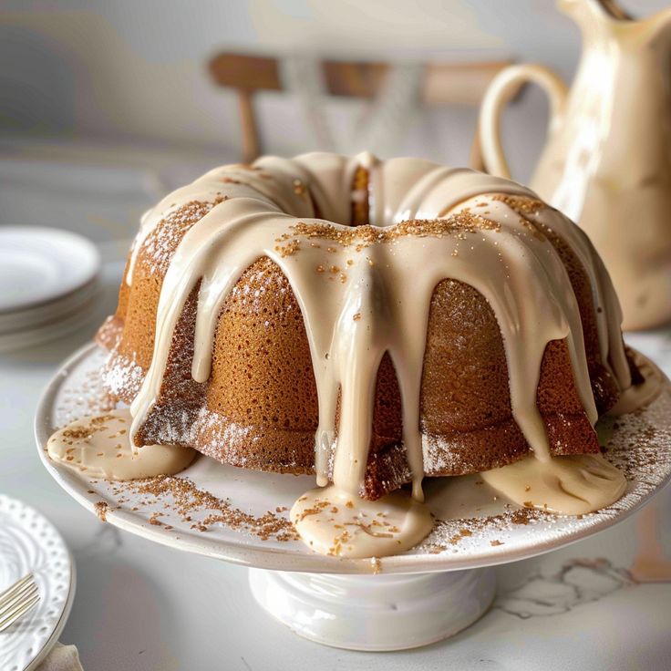 Eggnog Bundt Cake