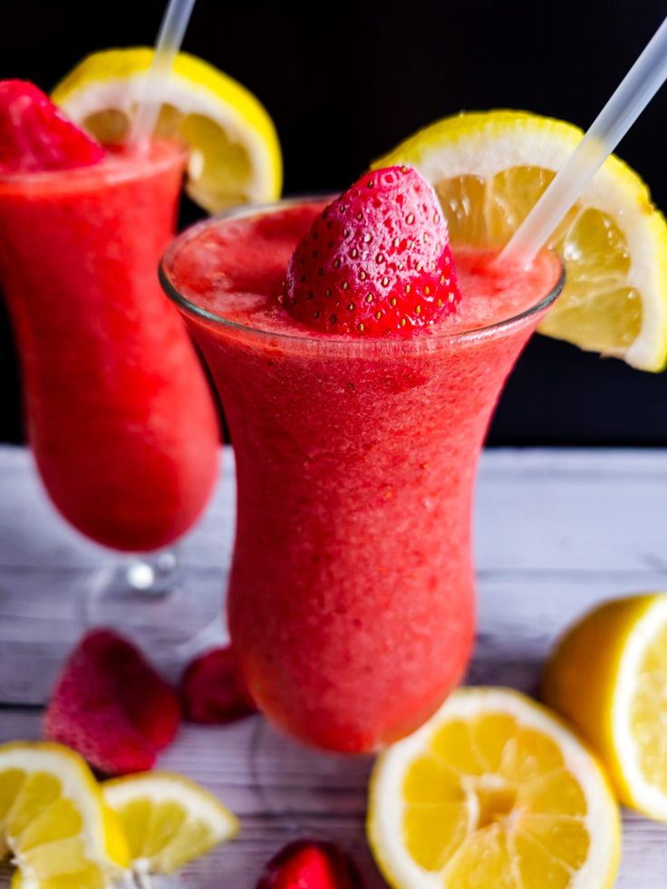 Frozen Strawberry Lemonade