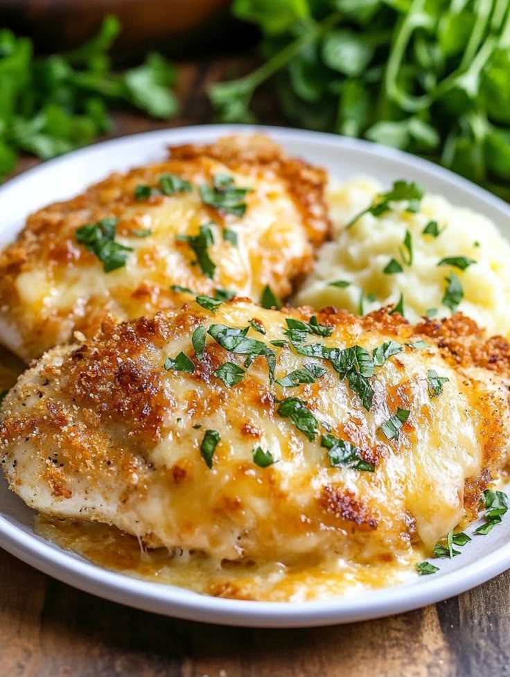 Longhorn Parmesan Crusted Chicken