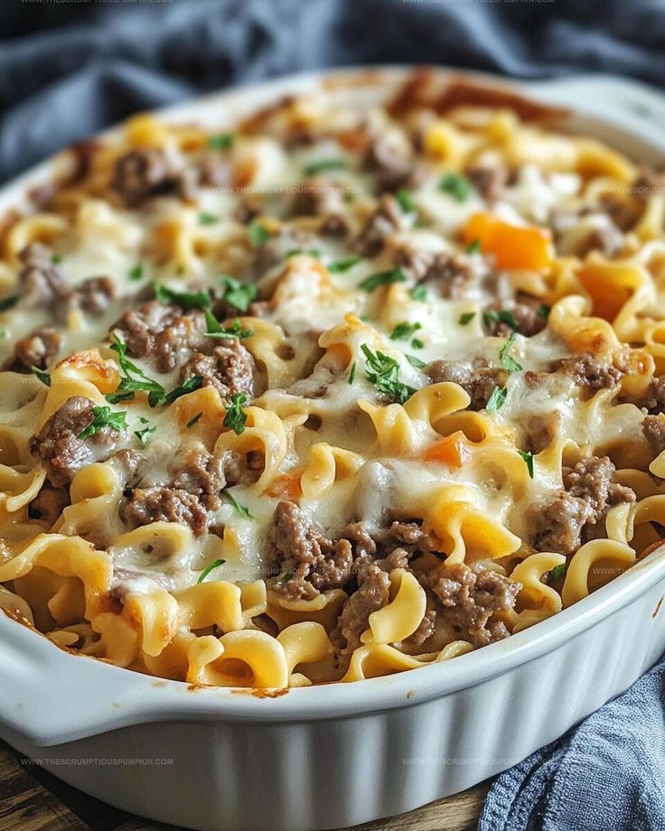 Sour Cream Beef Noodle Casserole