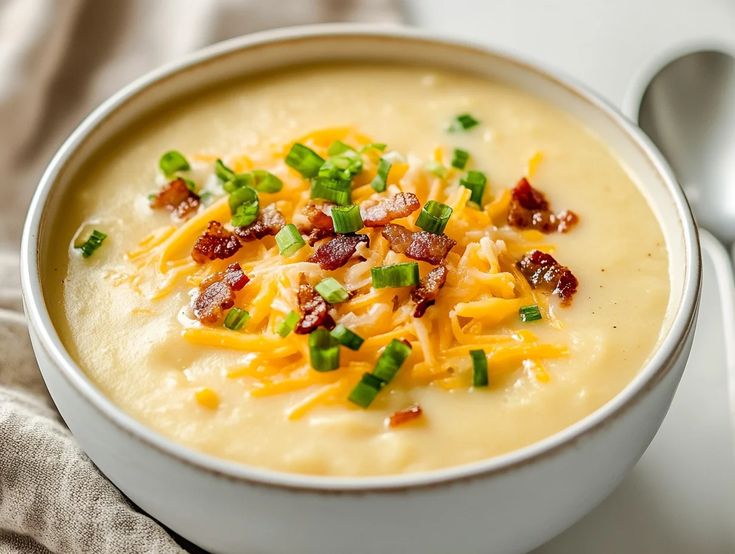 Crockpot Potato Soup with Bacon