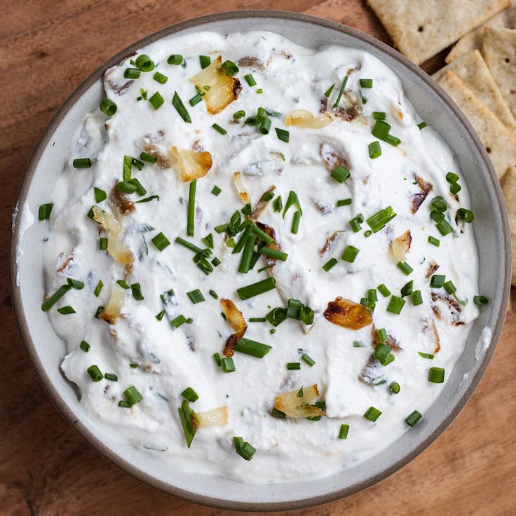 Cottage Cheese Onion Dip