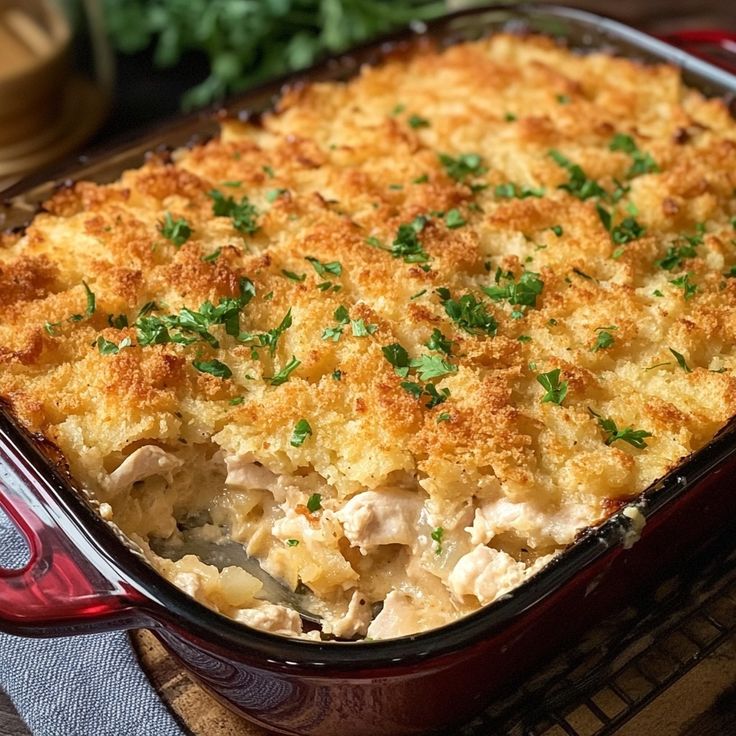 Hashbrown Chicken Casserole