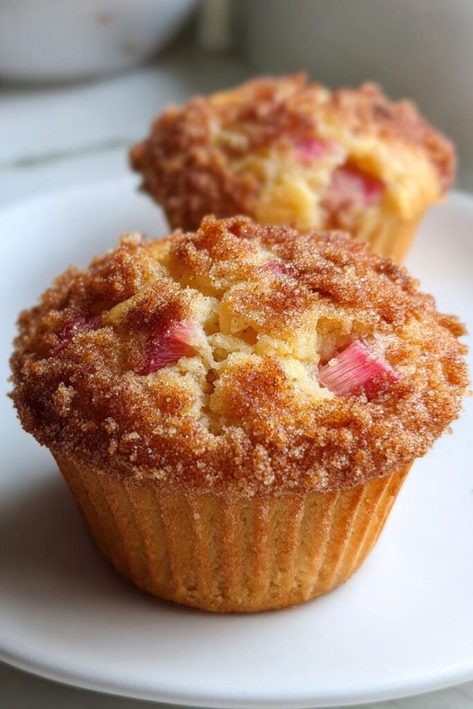 Rhubarb Muffins