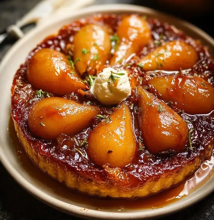 Pear Tarte Tatin