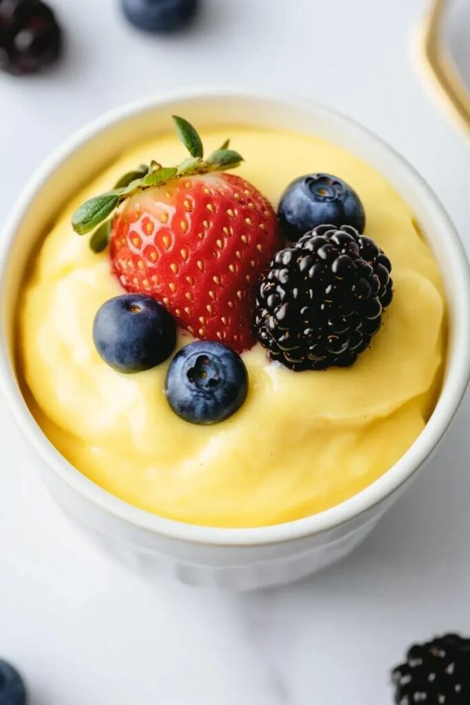 Egg Yolk Vanilla Custard