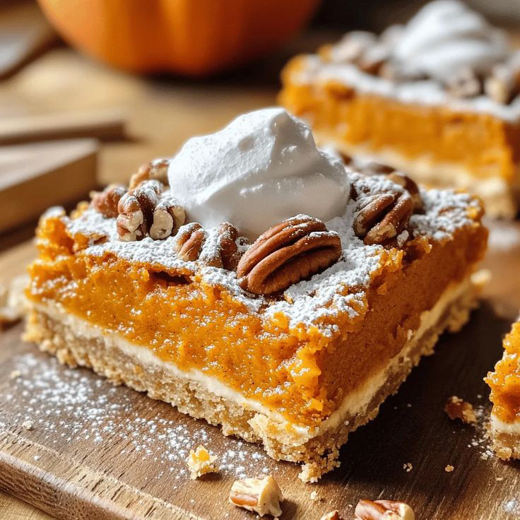 Pumpkin Pie Bars
