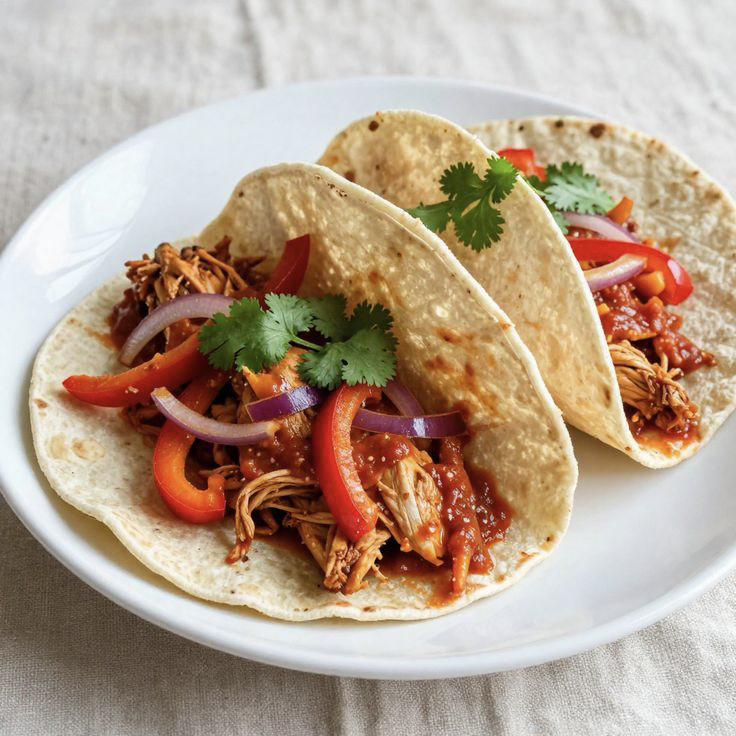 Crockpot Chicken Fajitas