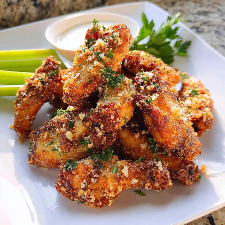 Garlic Parmesan Wings