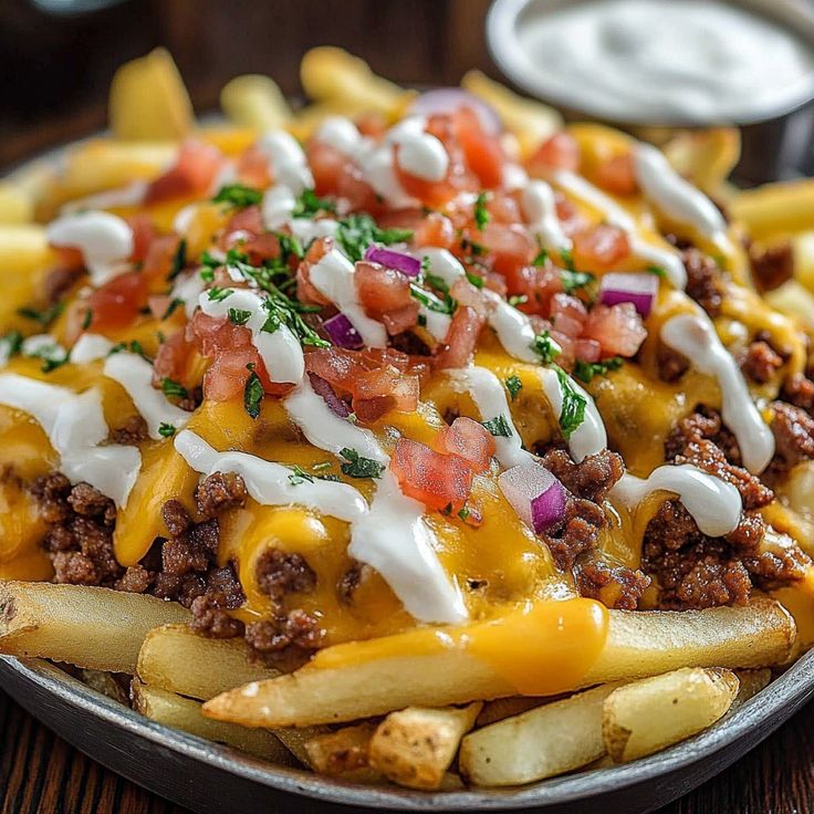 Loaded Cheesy Fries