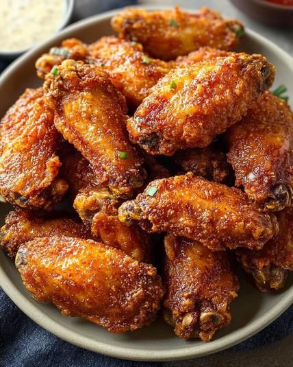 Crispy Dry Rub Chicken Wings