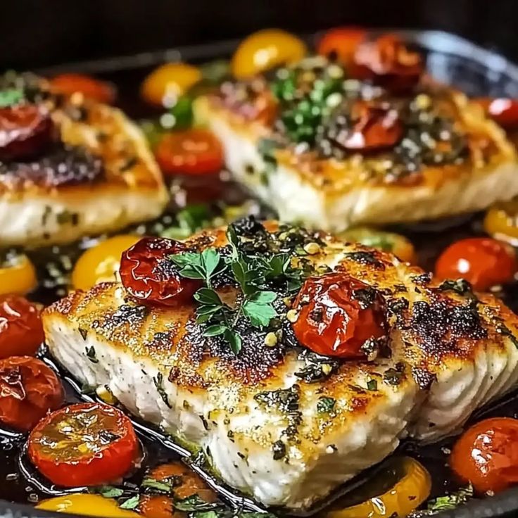 Mediterranean Baked Fish