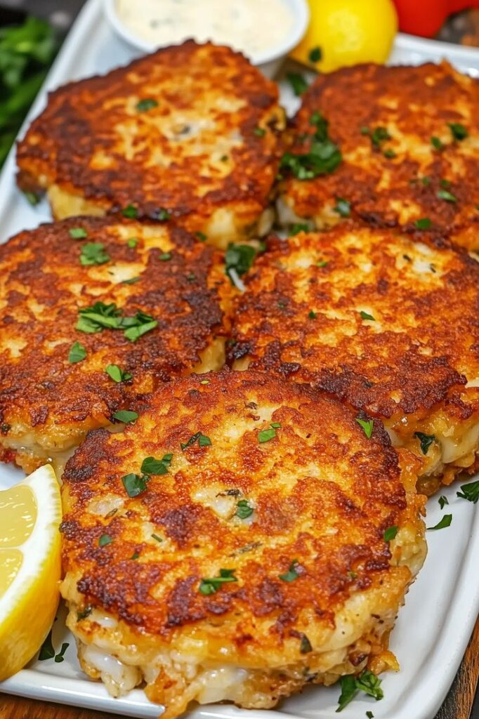 Lemon Crab Patties