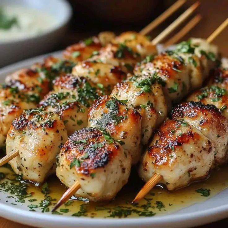 Ranch Garlic Parmesan Skewers