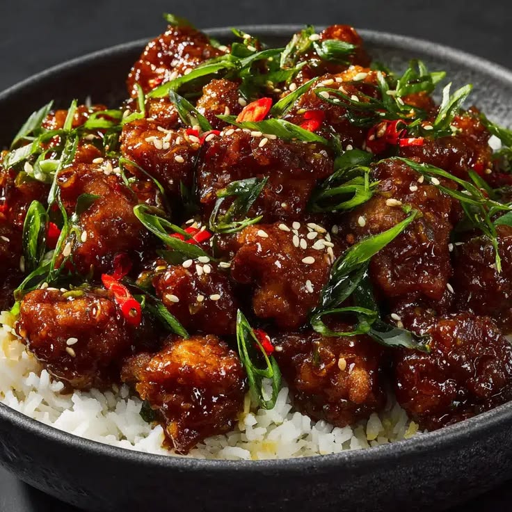 Easy General Tso Chicken