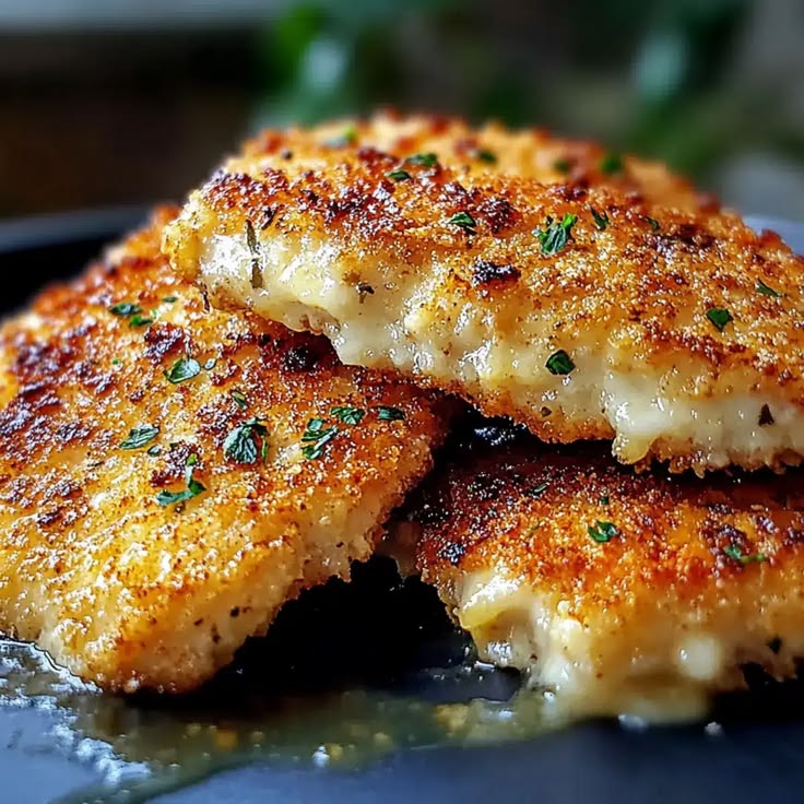 Air Fryer Parmesan Crusted Chicken Recipe