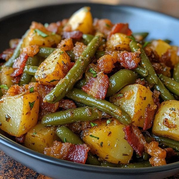 Country Ranch Green Beans and Potatoes