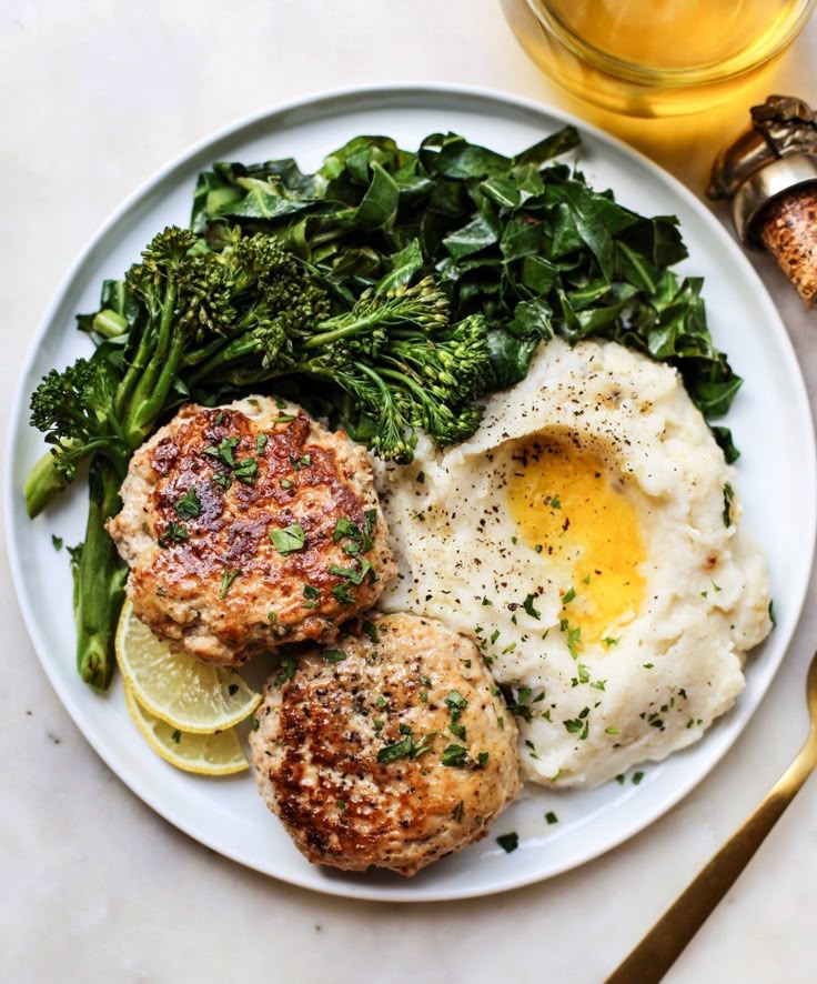 Rosemary Lemon Chicken Patties