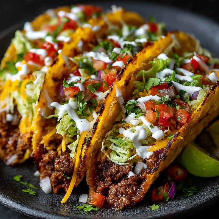 Crispy Fruit Tacos