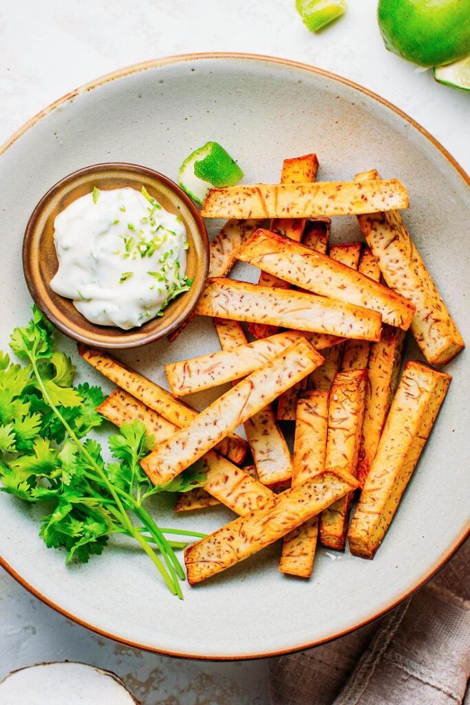 Easy Taro Fries