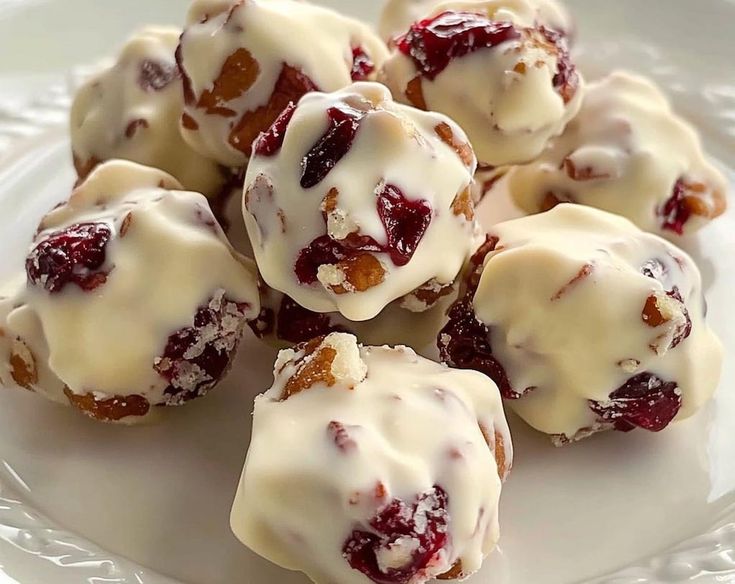 White Chocolate Cranberry Pecan Clusters