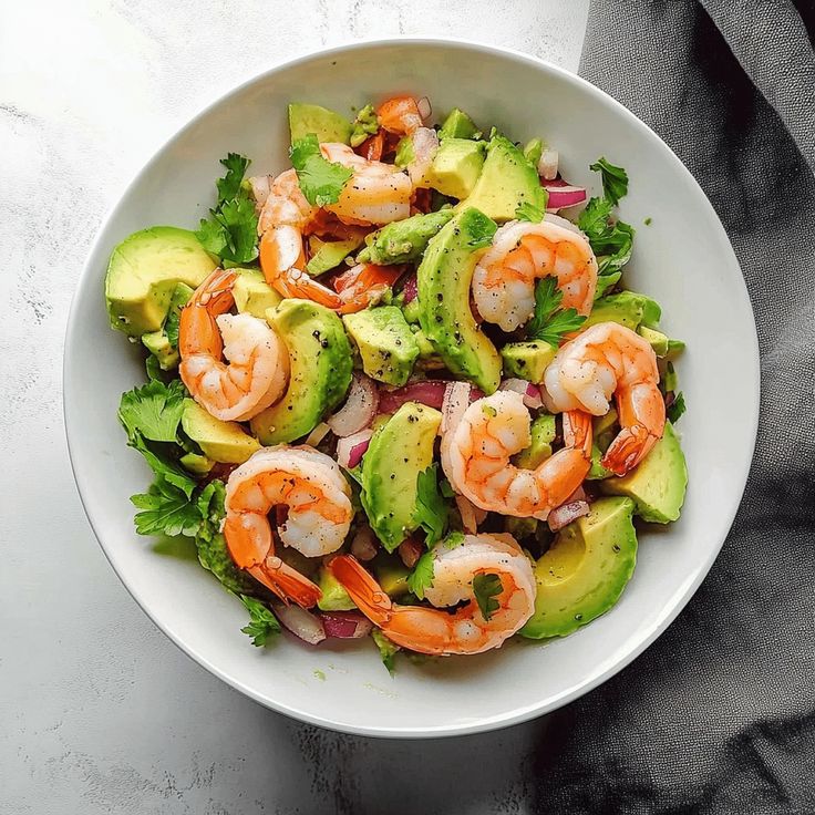 Avocado Shrimp Salad Recipe