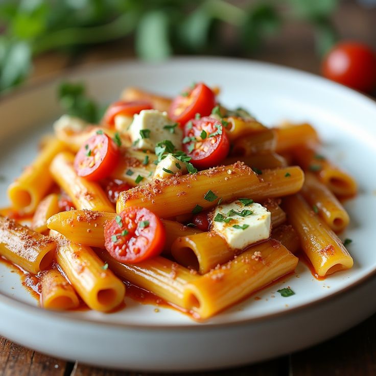 Baked Feta Pasta