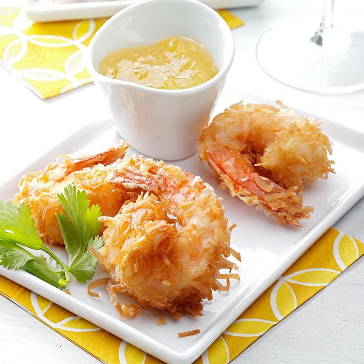 Coconut Shrimp with Piña Colada Sauce