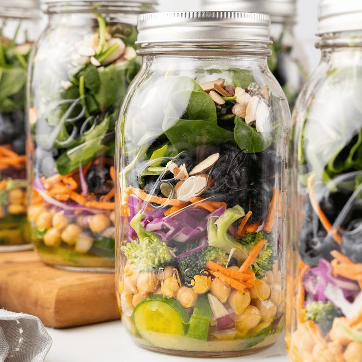 Mason Jar Salads