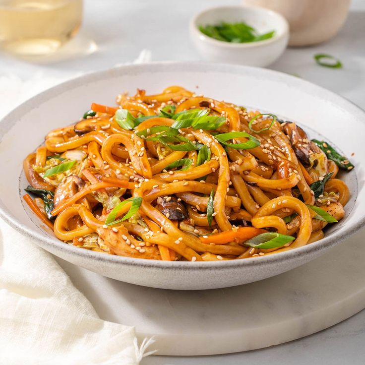 Yaki Udon Recipe Japanese Stir Fried Noodles
