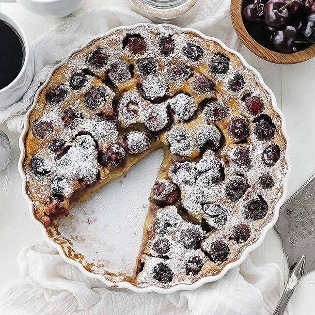 Summer Cherry Clafoutis