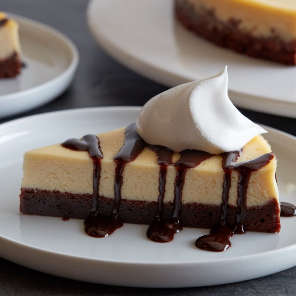 Brownie Bottom Cheesecake