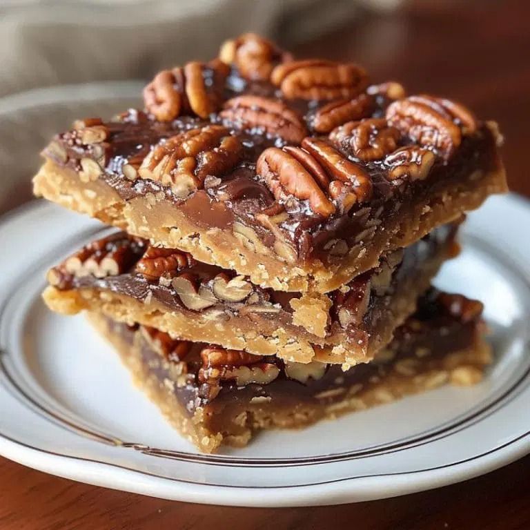 Pecan Turtle Bars