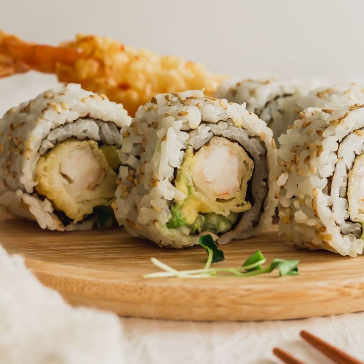 Shrimp Sushi Rolls