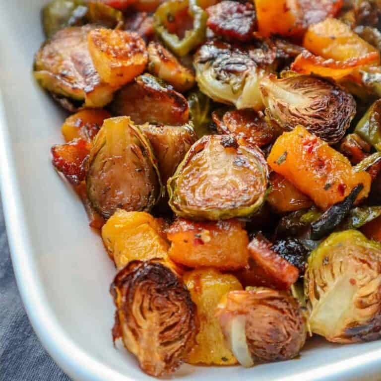 Maple Butternut Brussels Bacon