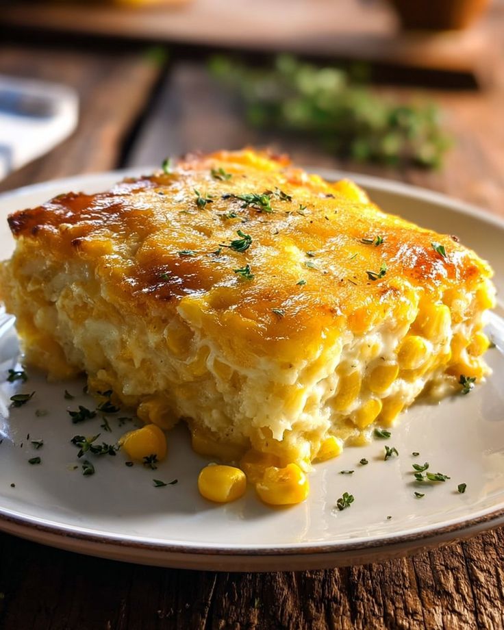Creamy Crack Corn Casserole