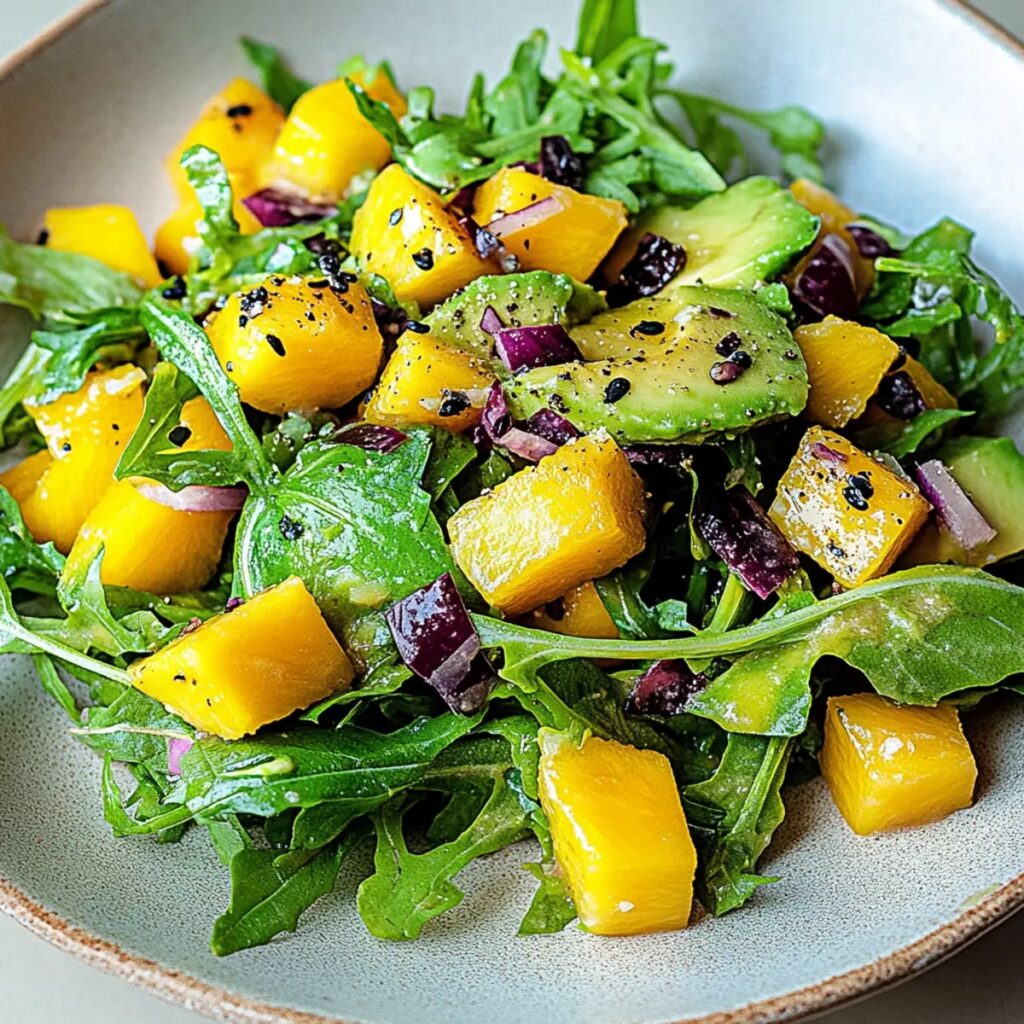 Tropical Mango Salad with Avocado