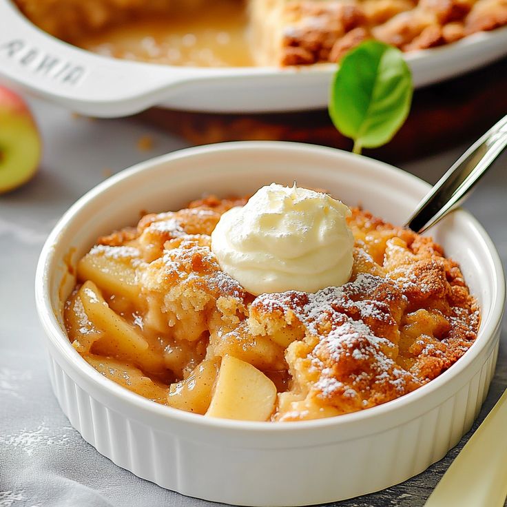 Baked Apple Cobbler