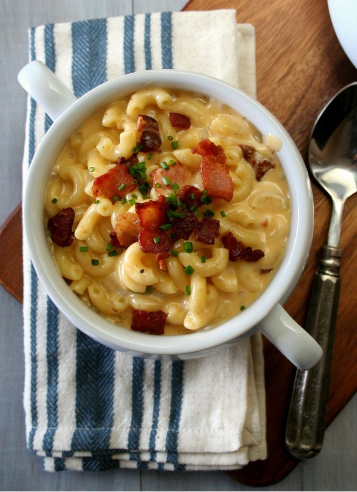 Bacon Ranch White Cheddar Mac and Cheese