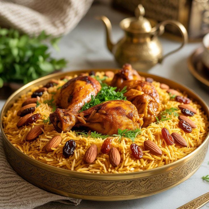 Arabic Chicken and Rice (Kabsa)