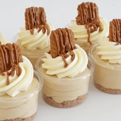 Creamy Biscoff Mousse