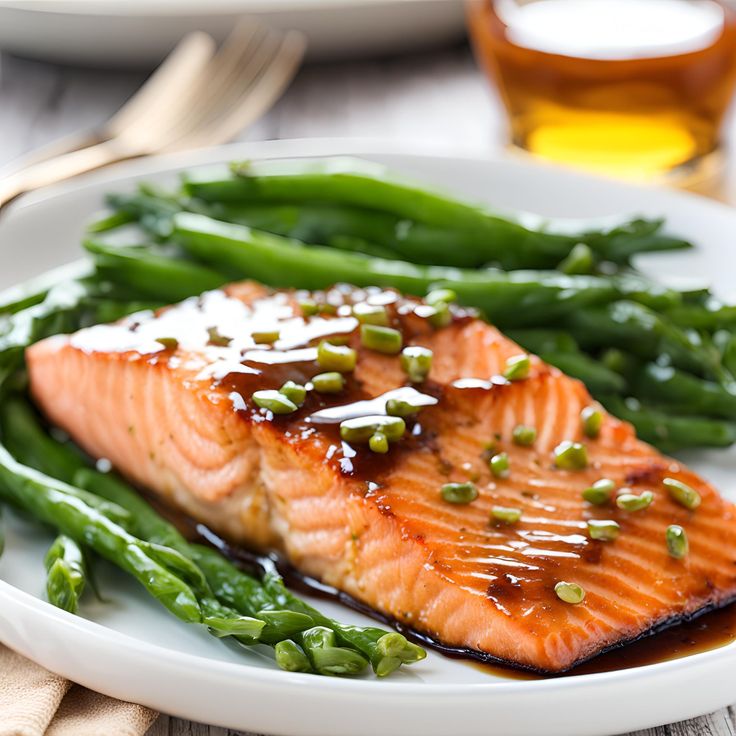 Brown Sugar Glazed Salmon