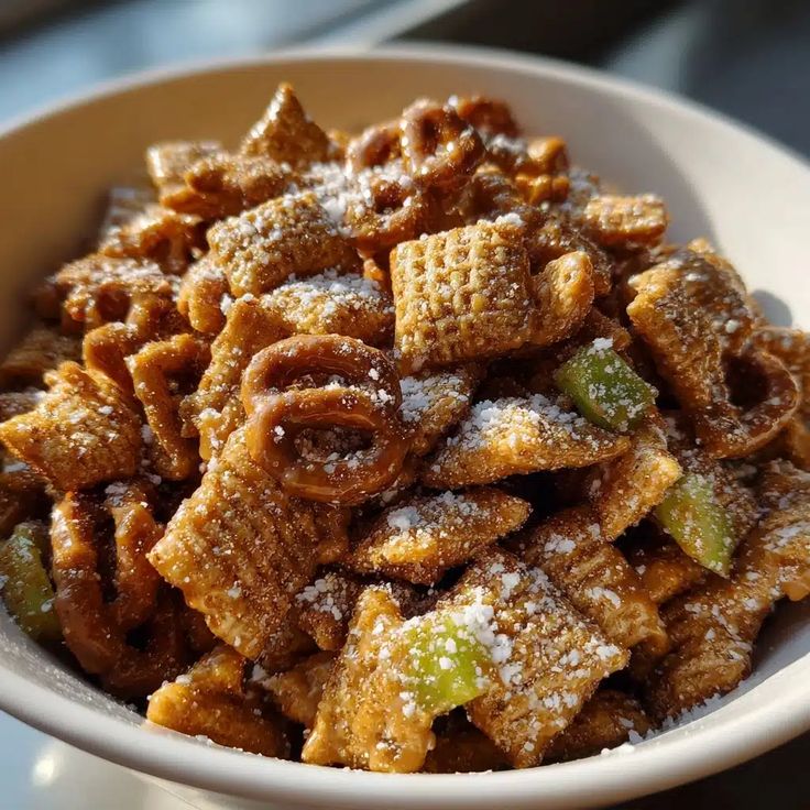 Caramel Apple Puppy Chow