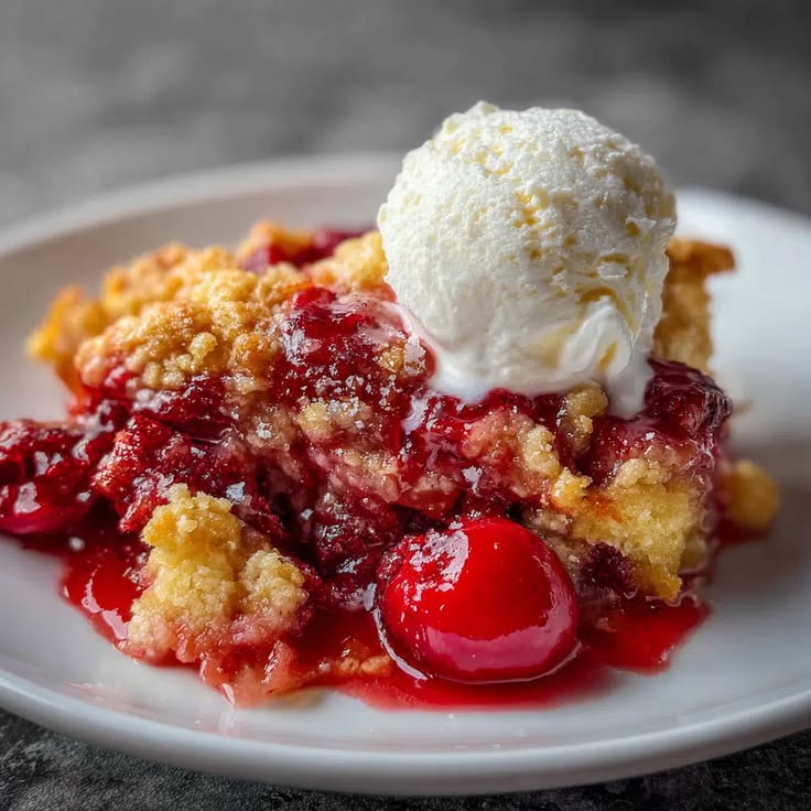 Cherry Pineapple Dump Cake